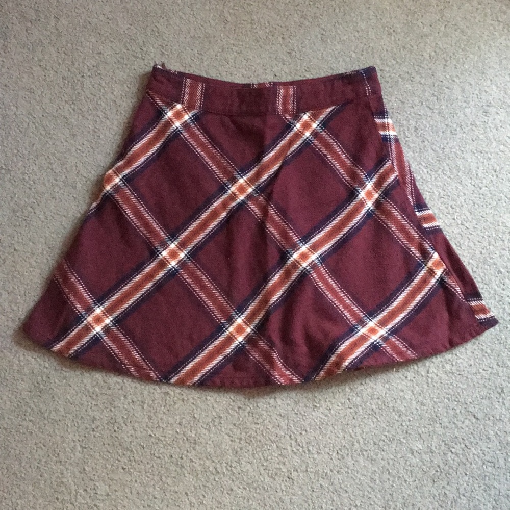 Plaid Skirt